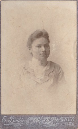 Mormor Alma Berglund född Hammarbäck